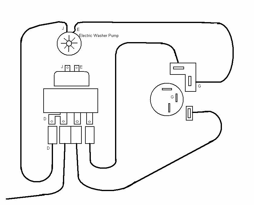 Windshield Washer Pump Wiring Diagram Windshield Wiper Autozone Fiat